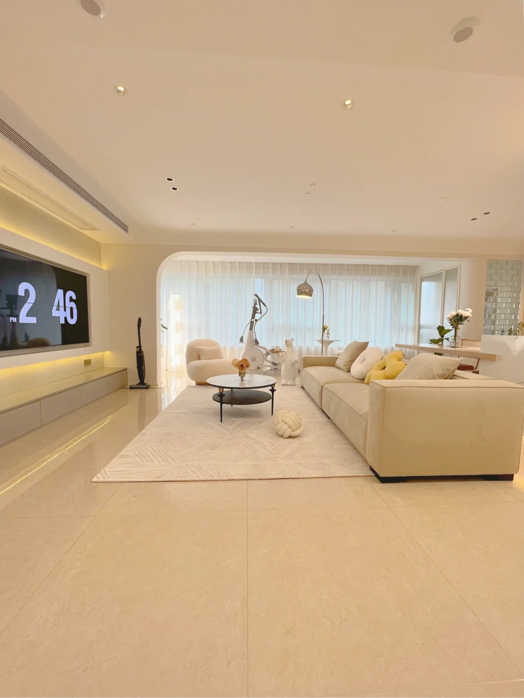 这不是大平层，是我套内120平米的小家啊！