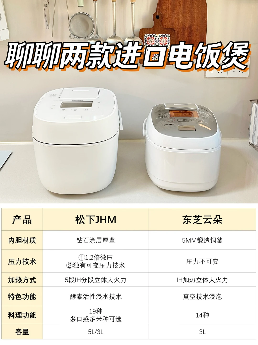 松下VS东芝！日系高端电饭煲谁煮饭更香？