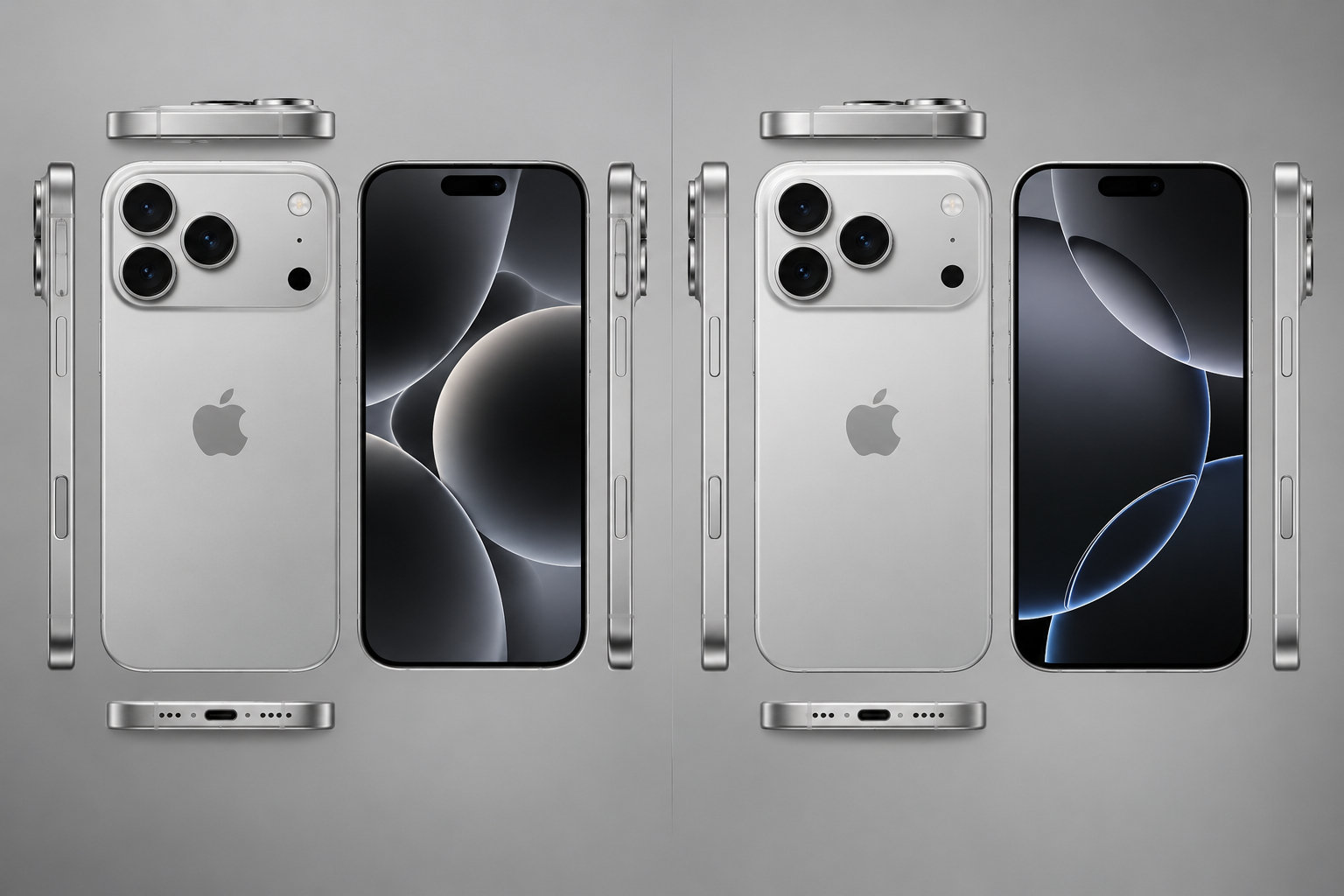#iPhone17Pro和18Pro外观对比#其实没啥区别，挺好的。苹果每一代都感觉差不多，所以最佳换机方式就是外观大改的第一年买新机，或者第二年买优质二手。然后等下一次再换大改再继续！[二哈][二哈][二哈] ​