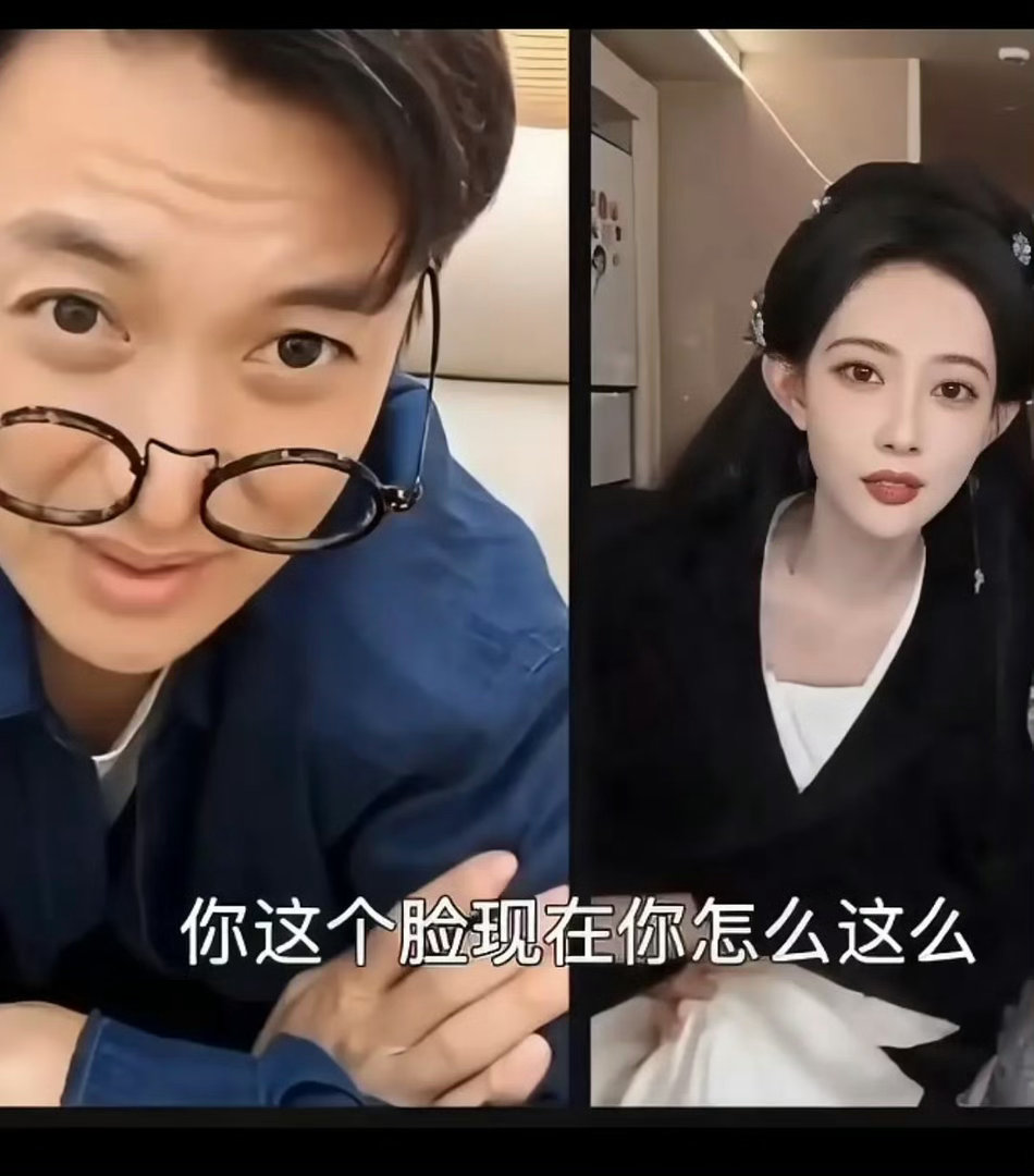 孟子义被贴脸 脸上的尴尬都藏不住了 ​