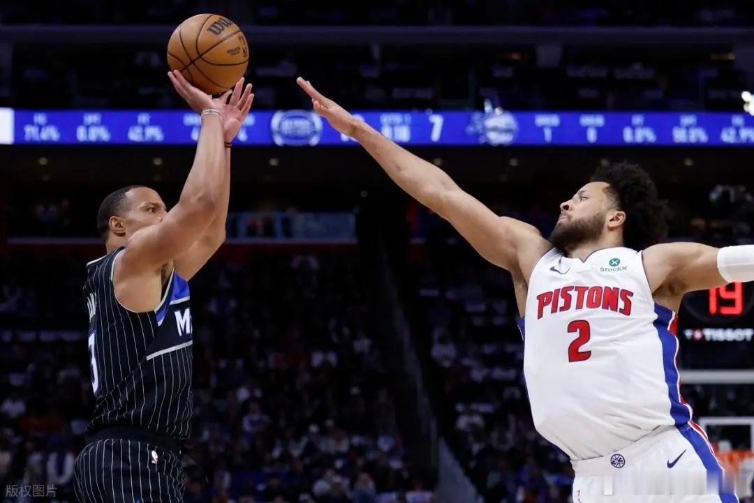 4月30日，NBA季后赛东部首轮G5，活塞在底特律主场迎战魔术，全场战...