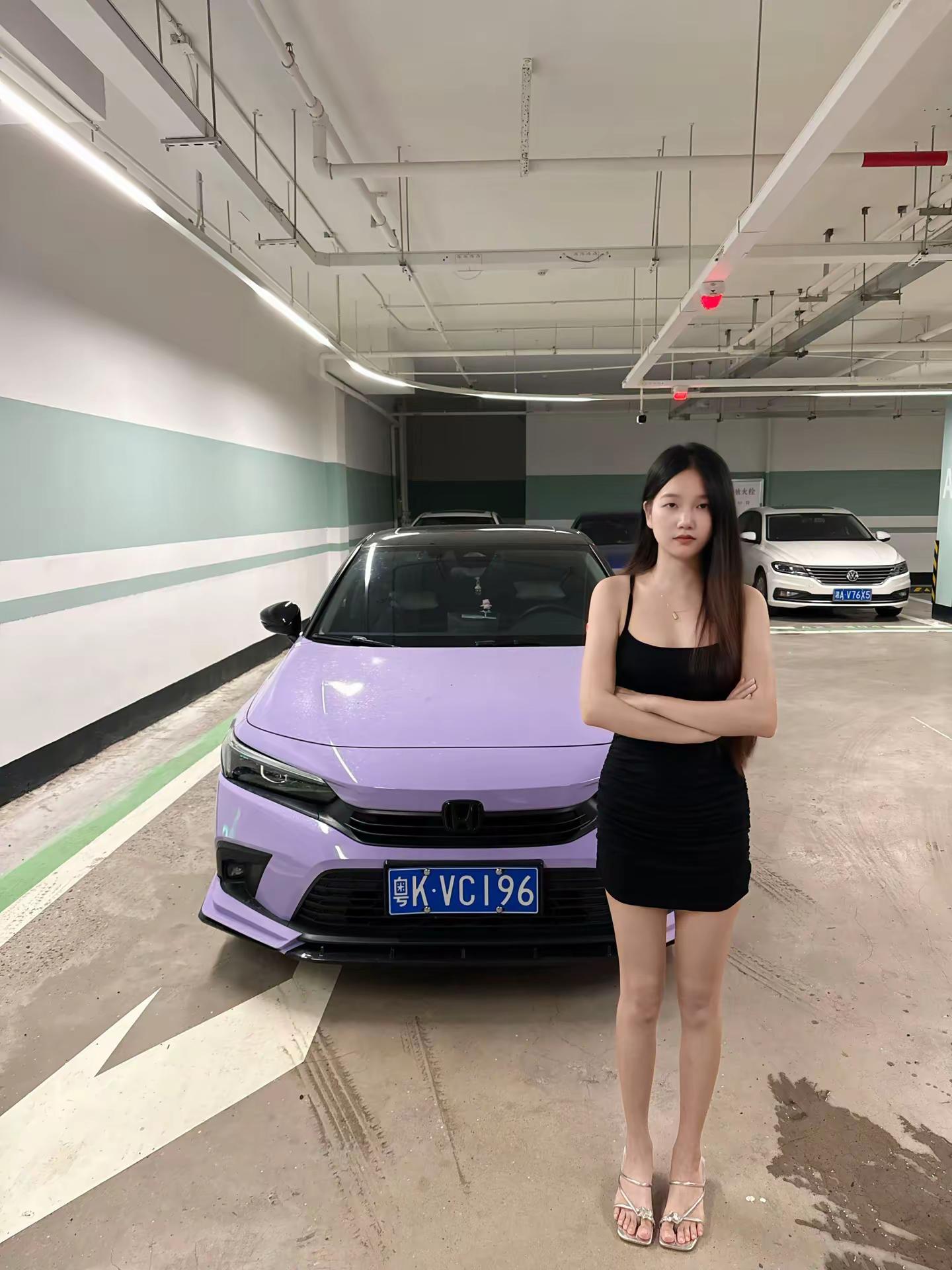 不敢相信 这思域居然成了最后的绝唱思域女车主 我的本田思域 十一代思域