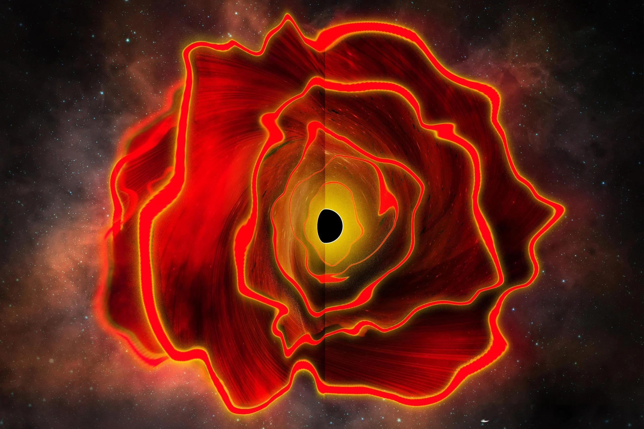 韦伯望远镜（JWST）发现一颗“恒星”：亮度超出普通恒星上限一千亿倍

早期宇宙中存在一个发光天体，它的亮度按照恒星物理规律本不该存在。

美国NASA詹姆斯·韦布空间望远镜（JWST）探测到一个致密红色天体，其亮度极高，无法用常规核聚变机制予以解释。该天体外观类似恒星，外围包裹的气体尺度可达到 ​
