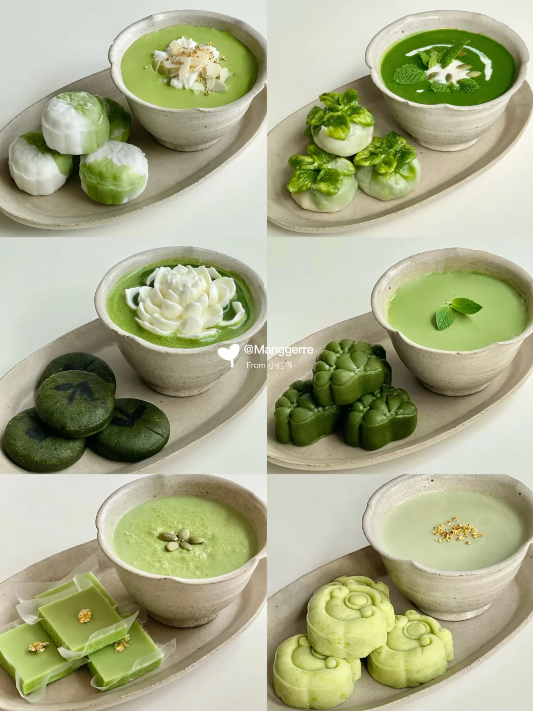 春日早餐合集🍃｜抹茶的6种吃法🍵