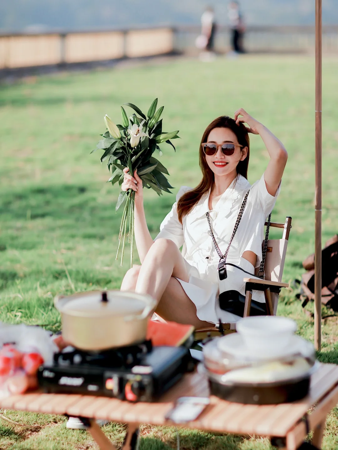 秋天鼓岭山巅上的第一场露营美不胜收🏕