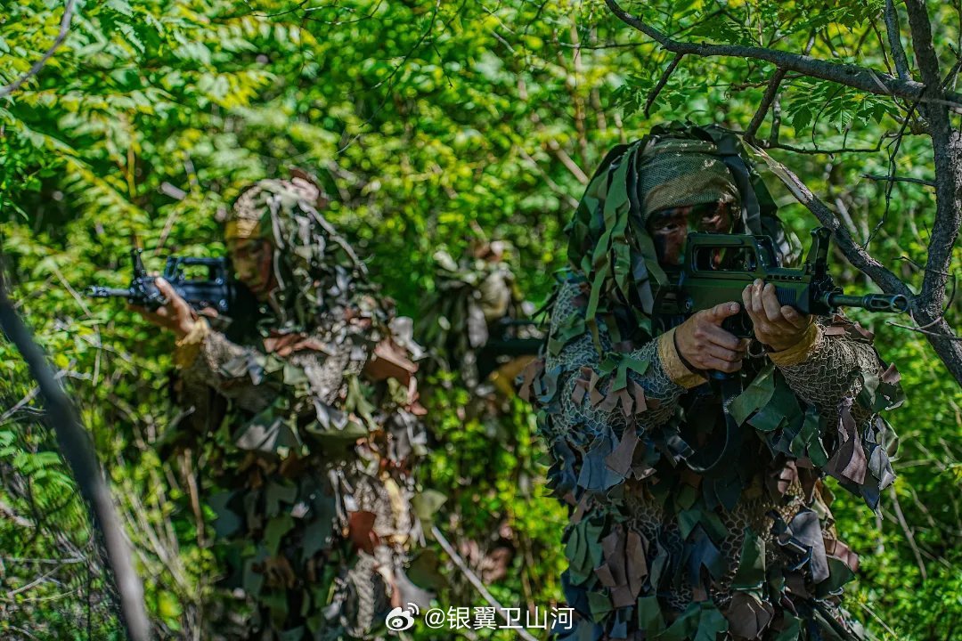  淬火砺兵锤炼过硬本领
矢志冲锋铸就钢铁脊梁
点赞致敬中国
早安[太阳][微风] ​