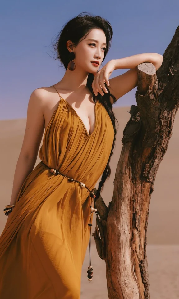 畲族美女，蓝盈莹写真照！