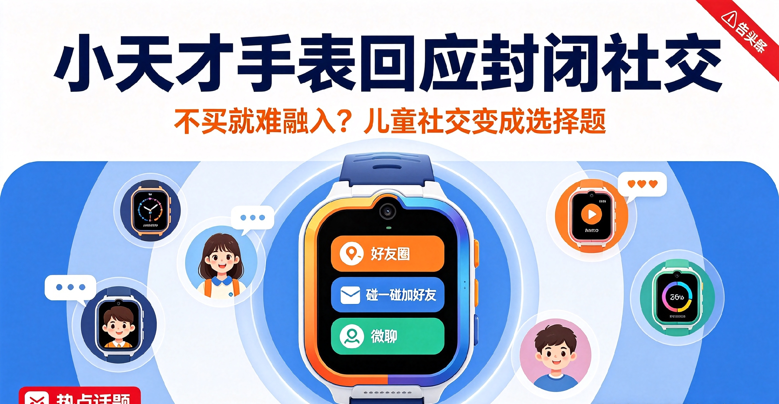 小天才手表回应封闭社交！家长吐槽：不买就难融入班级