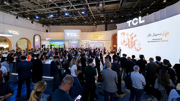 【生活赋灵感，AI焕新力：TCL于IFA 2026重新定义日常体验】柏林2026年9月5日 /美通社/ -- 全球消费电子领军企业、世界Mini LED及超大尺寸¹电视第一品牌TCL，今日在IFA 
2026（2026年柏林国际消费电子展）的TCL Inspiration Habita... ​