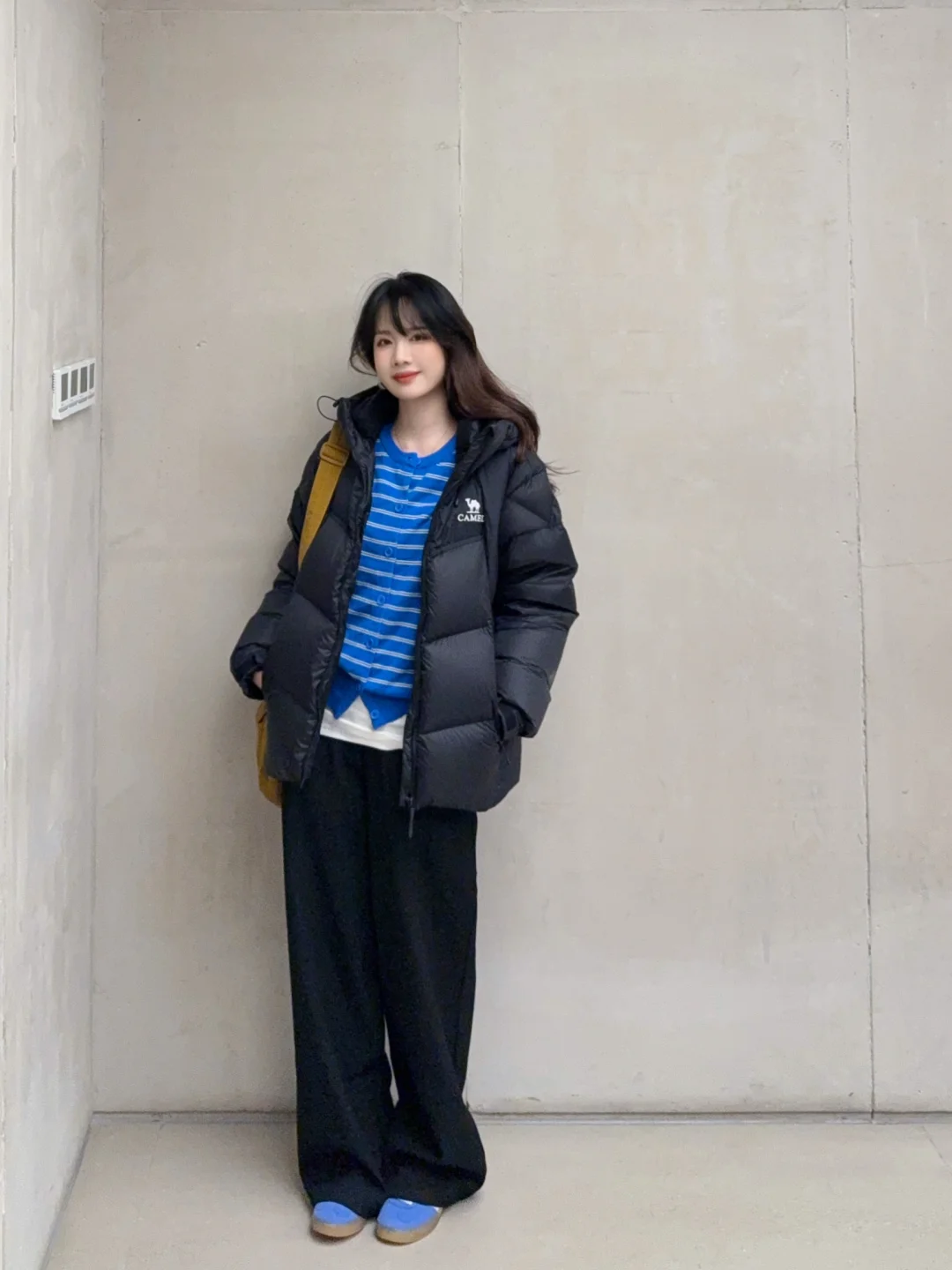 保暖实用可过冬！黑色羽绒服穿搭思路💭🧺