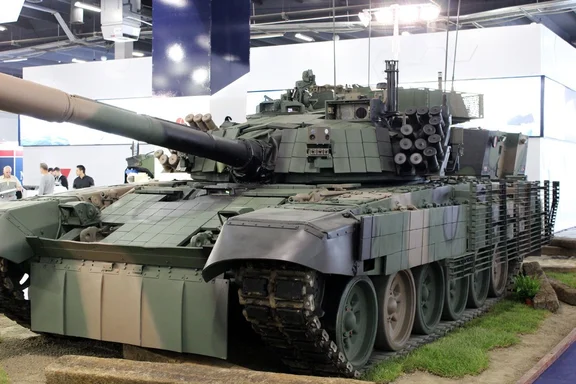 MSPO2017上展出的PT-91M2