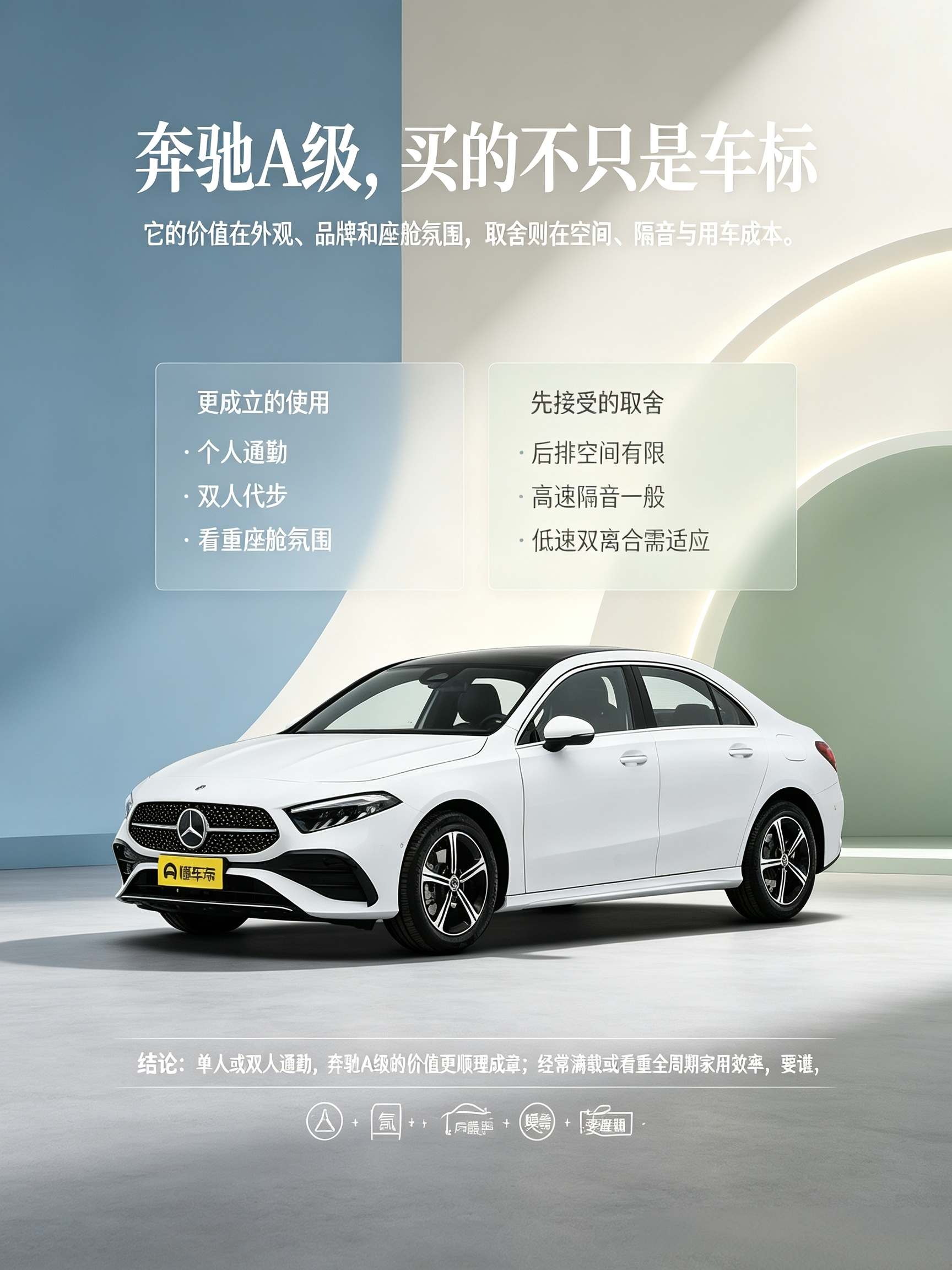 奔驰A级，买的不只是车标