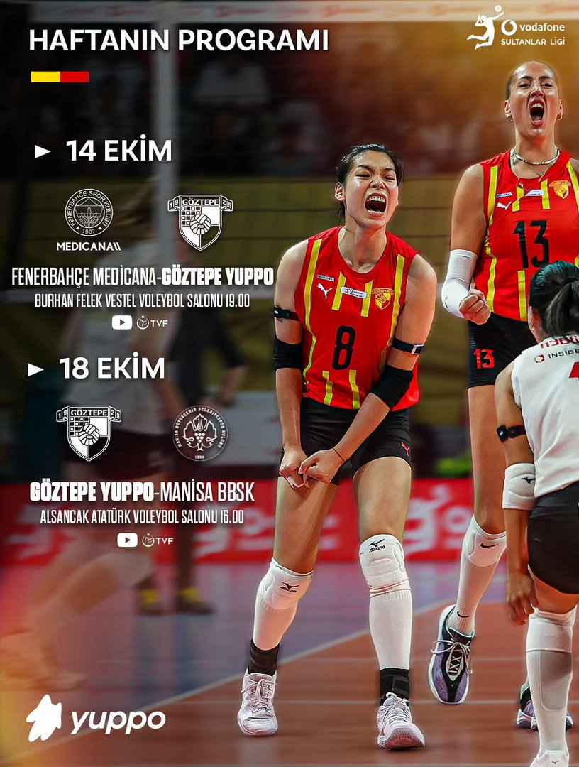 #庄宇珊[超话]# 土耳其的小孩要小心了🤫
（来源：goztepevoleybol ig 赛程） ​