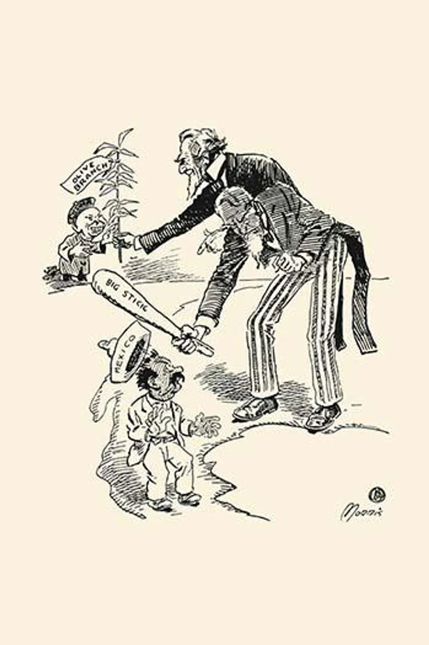 百年前的双标，对墨西哥与中国的两张面孔​