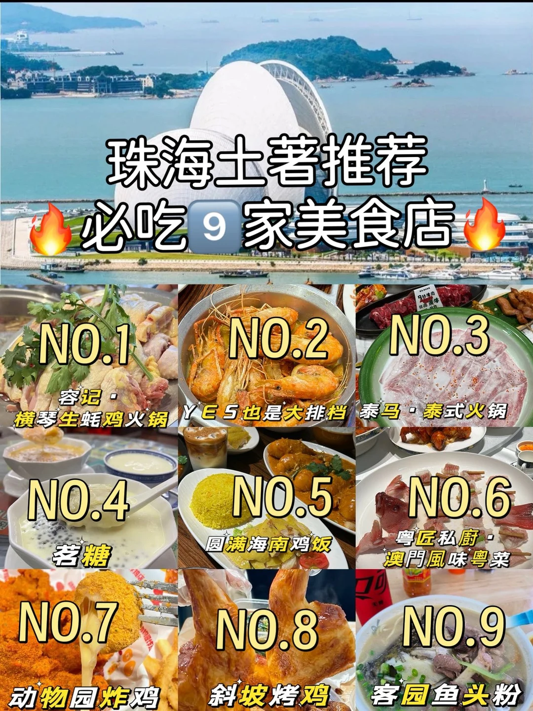 强烈推荐❗❗珠海土著爱吃的美食馆（敲全版