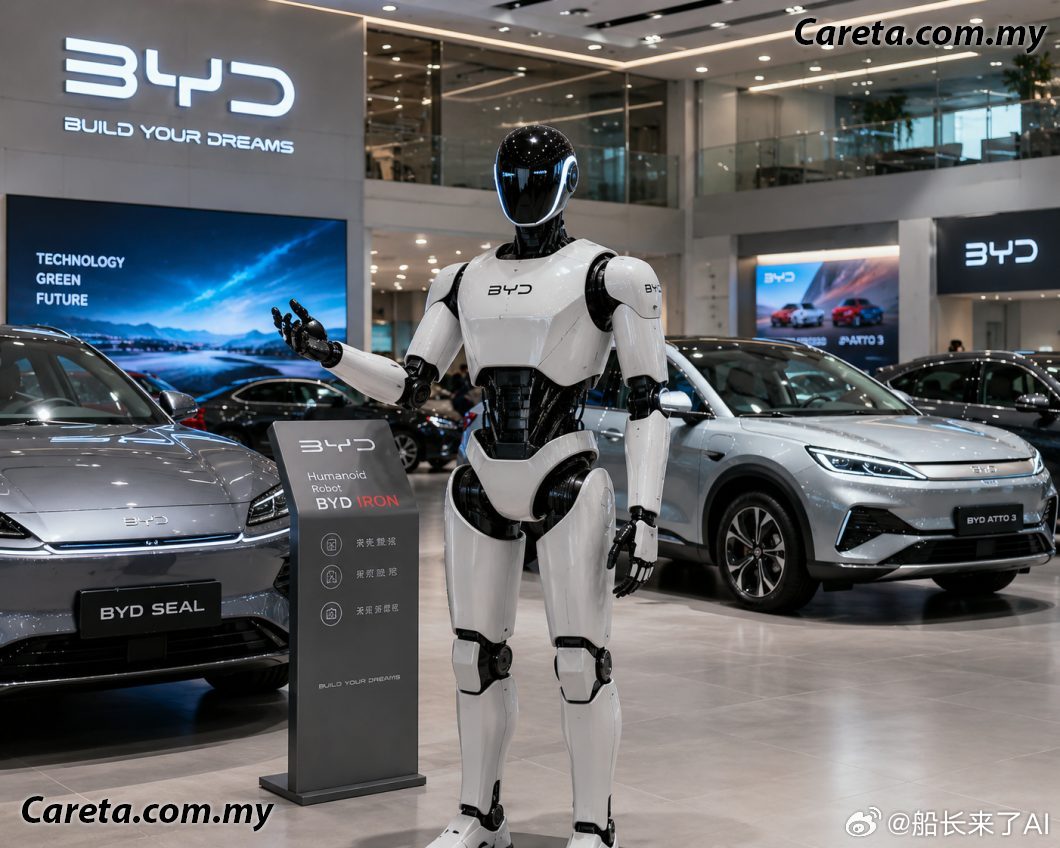 比亚迪郑州门店多了人形机器人当导购。1米6、31自由度，实时翻12国语言。特斯拉 Optimus 拖到 2027，这节奏谁先跑通？#微博视频号迎新计划##船长来了AI##船长来了AI[超话]# ​