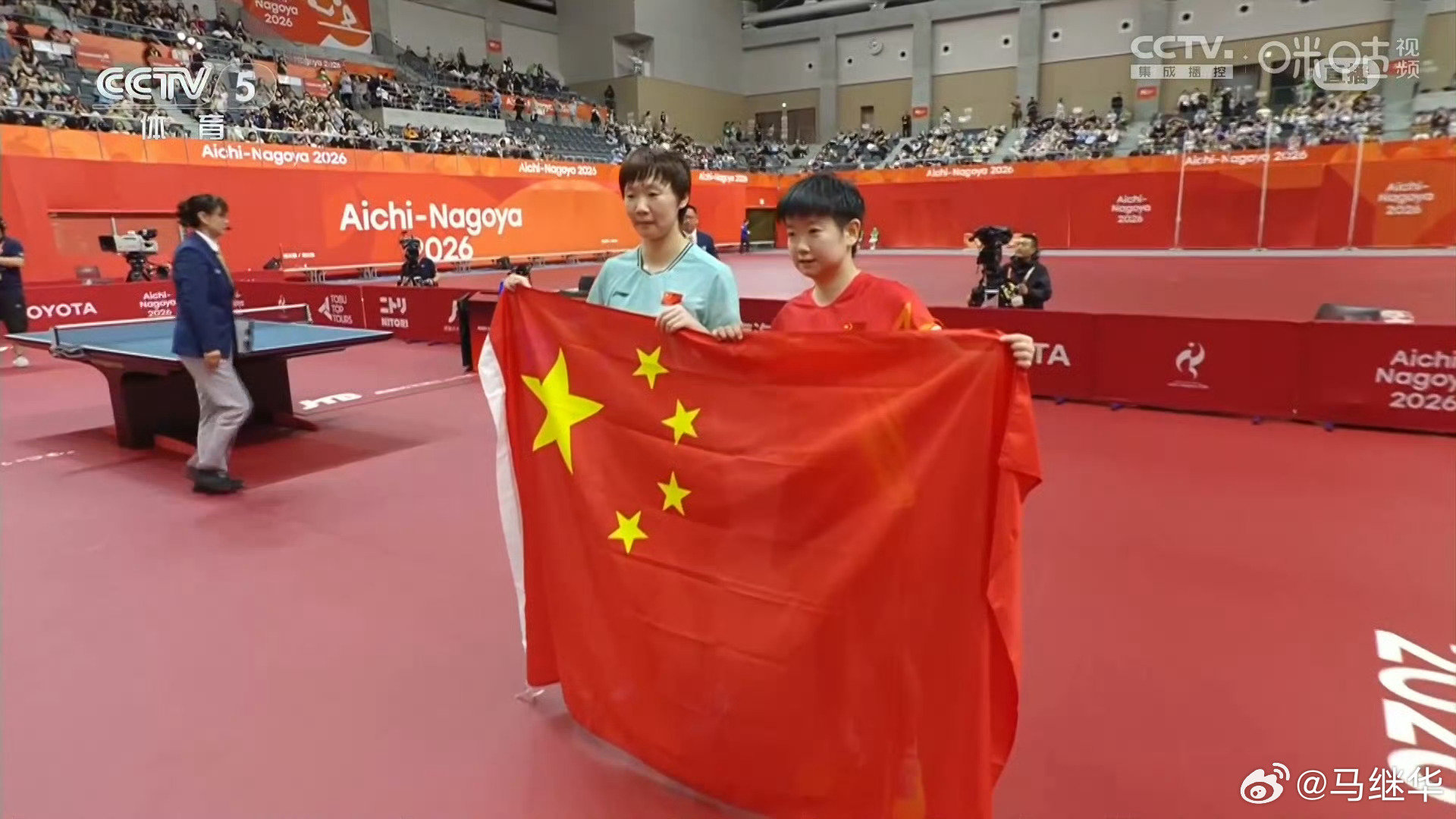 #孙颖莎vs王曼昱#祝贺王曼昱夺得名古屋亚运女单冠军🥇功夫不负有人！加油 ，王曼昱在今年亚洲杯世界杯两个亚军以后，终于拿到金牌，与孙颖莎的对阵成绩改写为3-1，双核女队很稳定！ ​