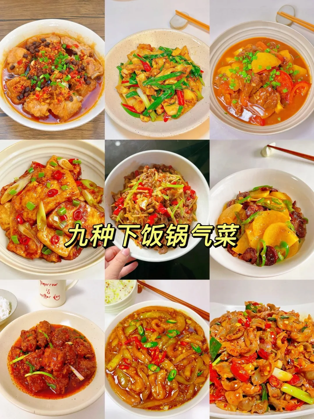 9种下饭锅气菜、简单易做嘎嘎好吃