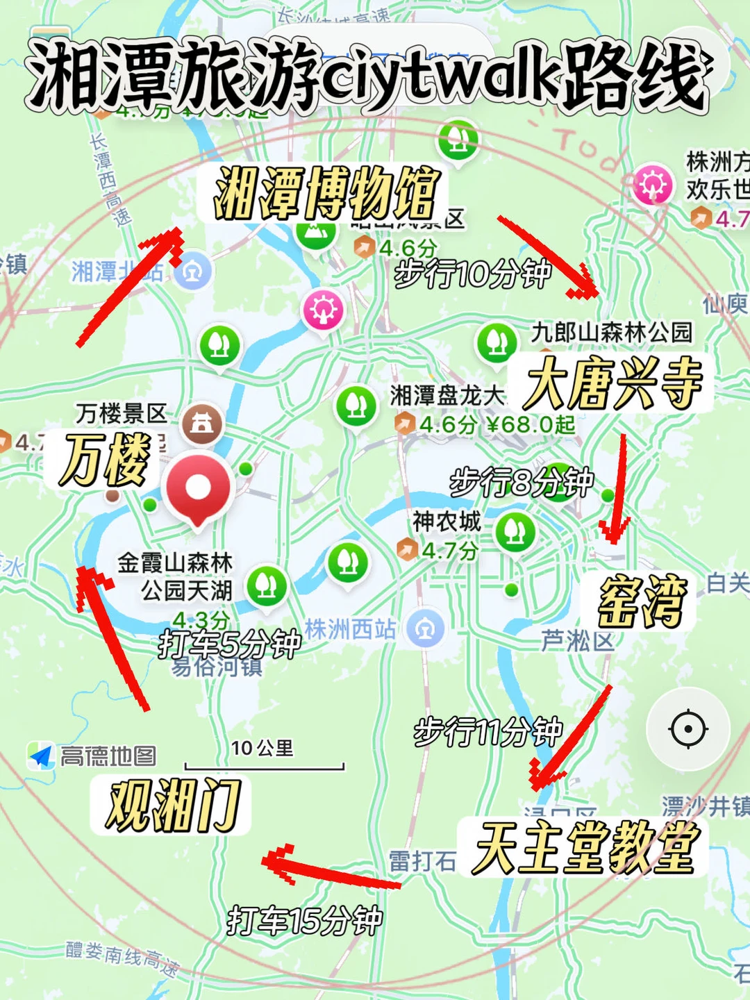 湘潭实用旅行指南‼️认真看完少踩90%的坑