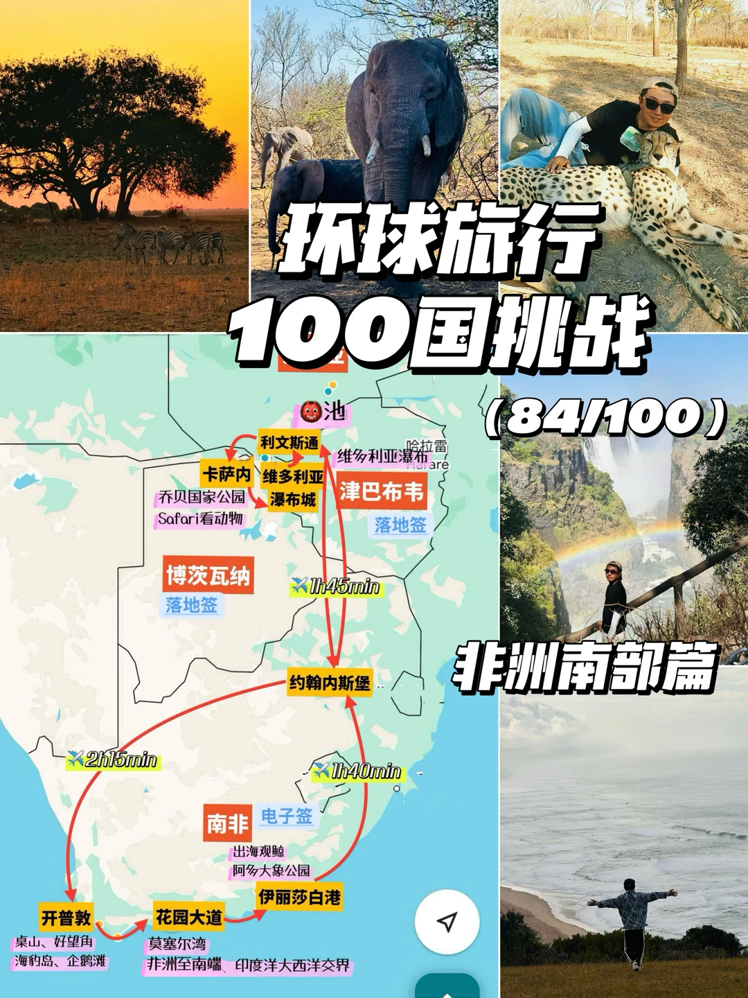 非洲15天玩4个国家只花了2w｜附攻略