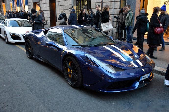 法拉利Ferrari 458 Speciale，颜色很赞！汽车资讯 ​​​