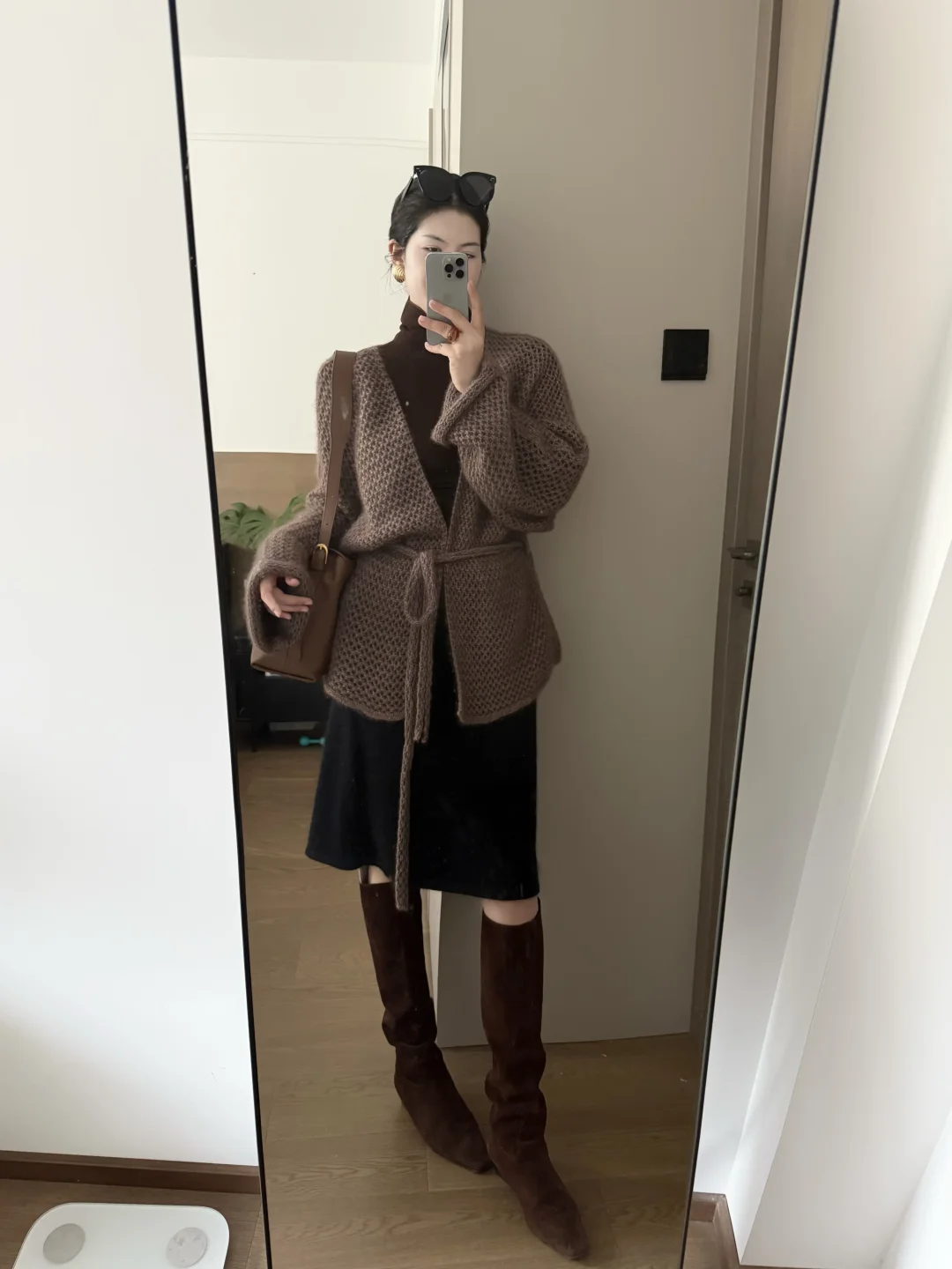 好温柔的慵懒毛衣