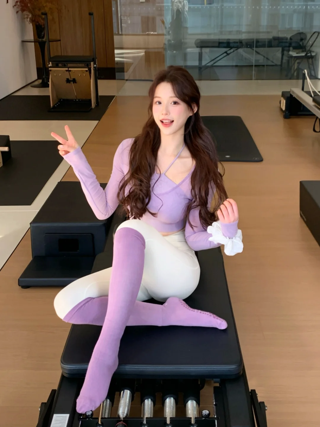 普拉提上课中˙ɷ˙✌🏻