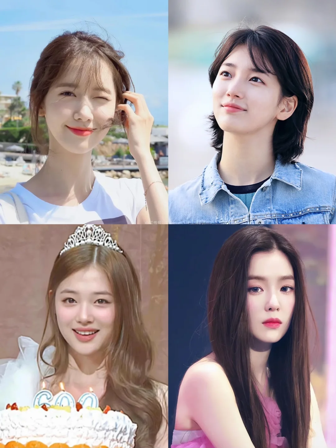 韩国女团当中我觉得最好看的四张脸❤️