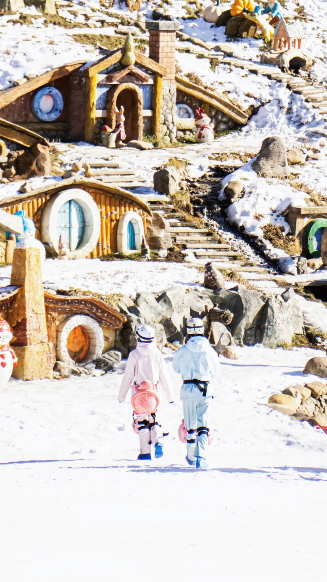 在云端｜且放白鹿青崖间，滑雪蹦极荡秋千