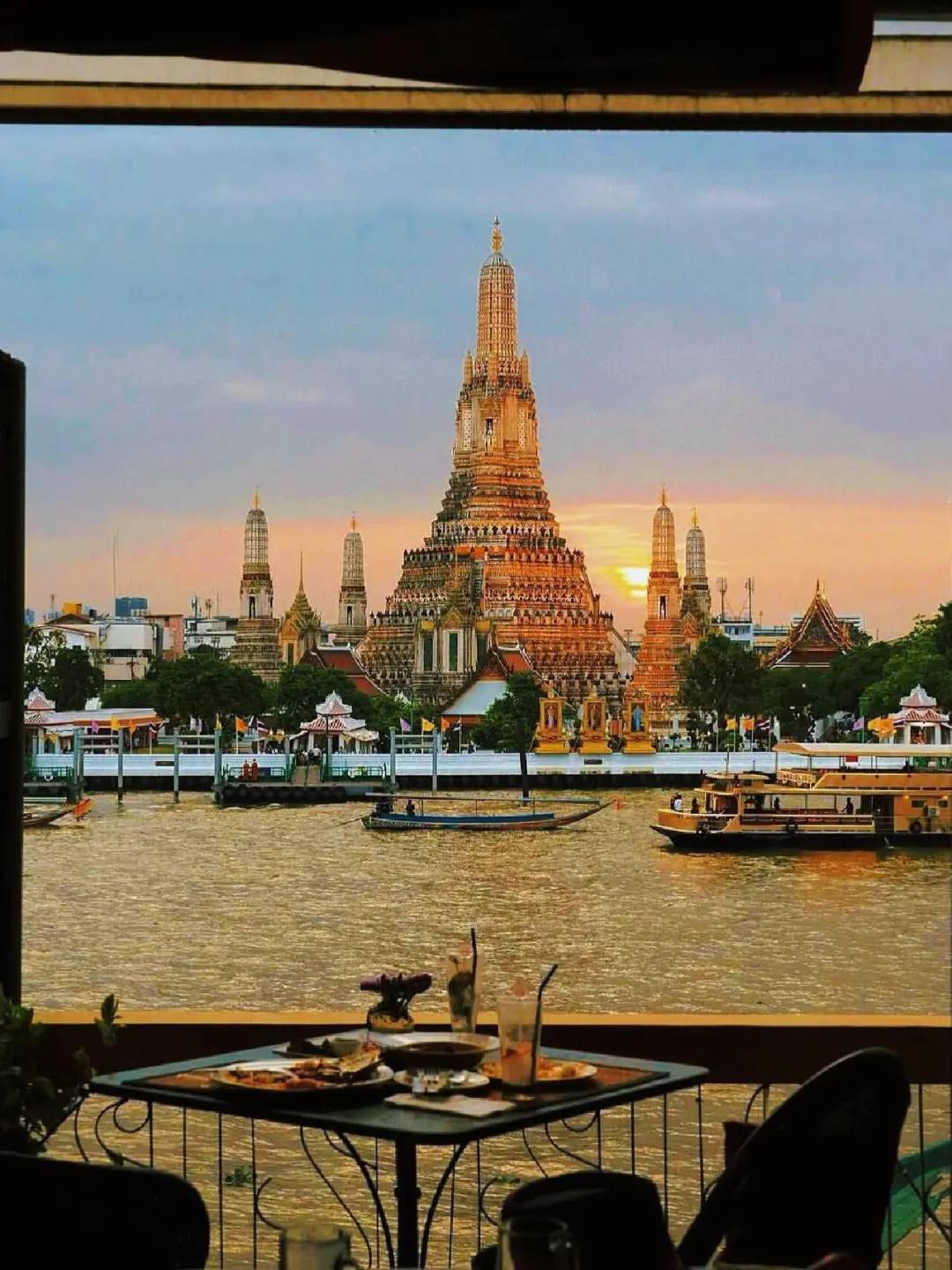 曼谷最值得去的4⃣️家店🌄日落餐厅&咖啡$bar