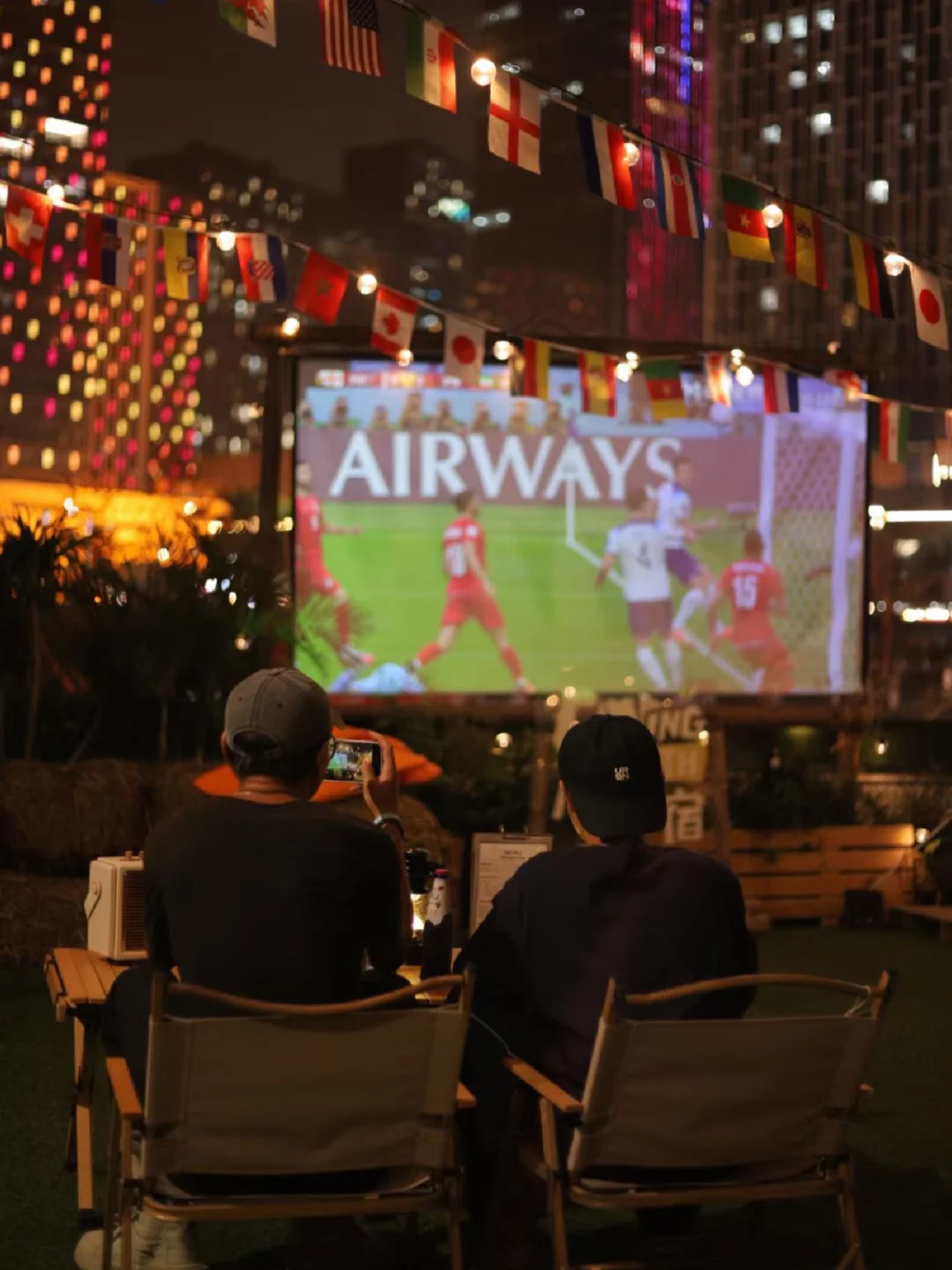 世界杯氛围组好去处·城市天台露营计划