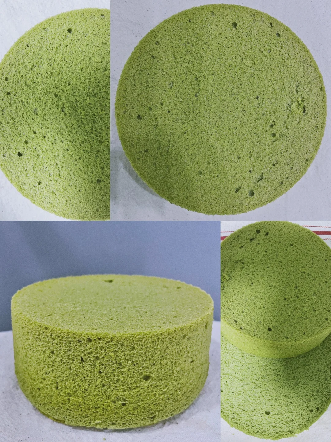 🍵抹茶戚风蛋糕｜详细教程｜清新治愈系甜点