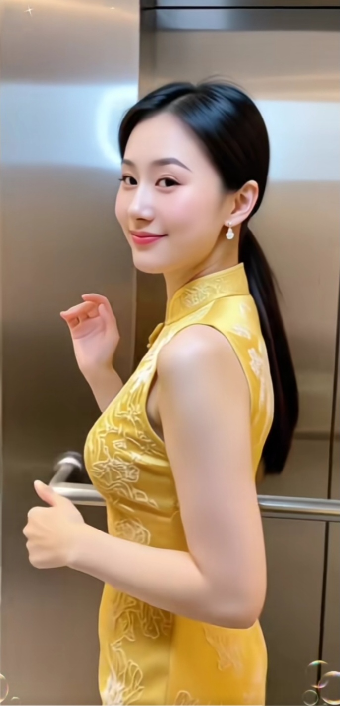 温柔绝色的极品少妇。