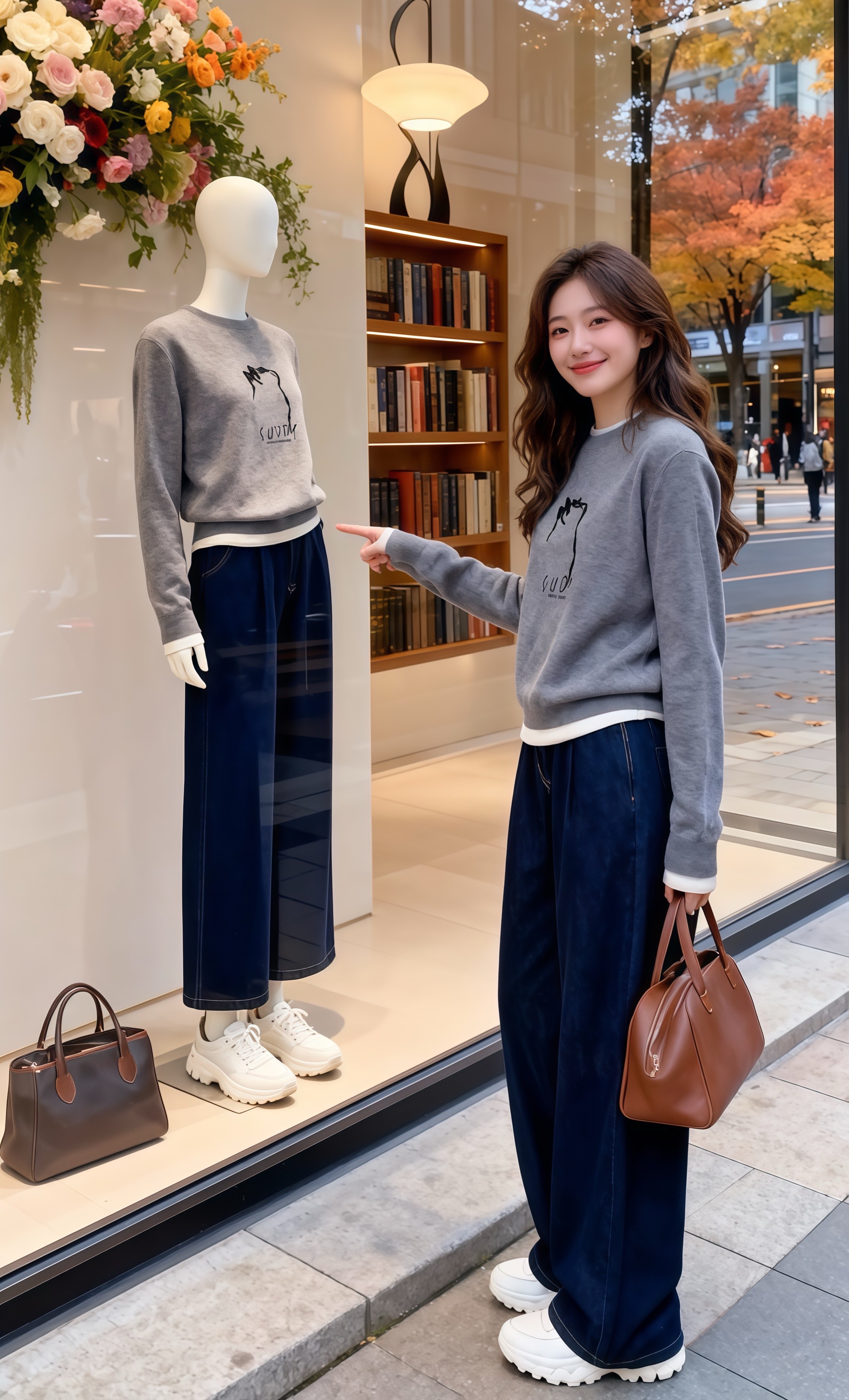 <p>街拍小姐姐穿搭秀 时尚感穿搭 打底衫 时尚街拍穿搭 时尚女装穿搭...