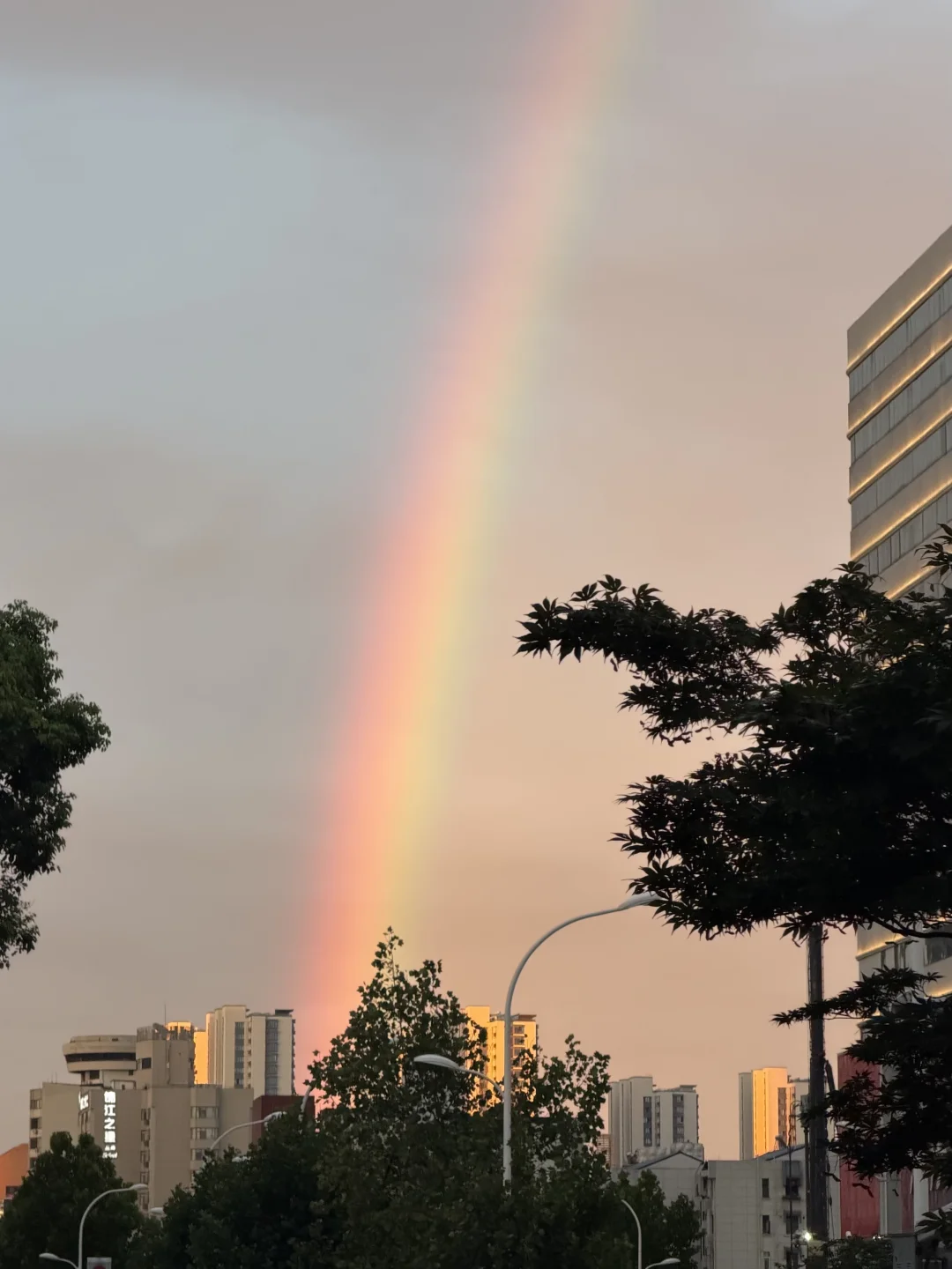 7.5实况！居然在无锡看到了彩虹🌈