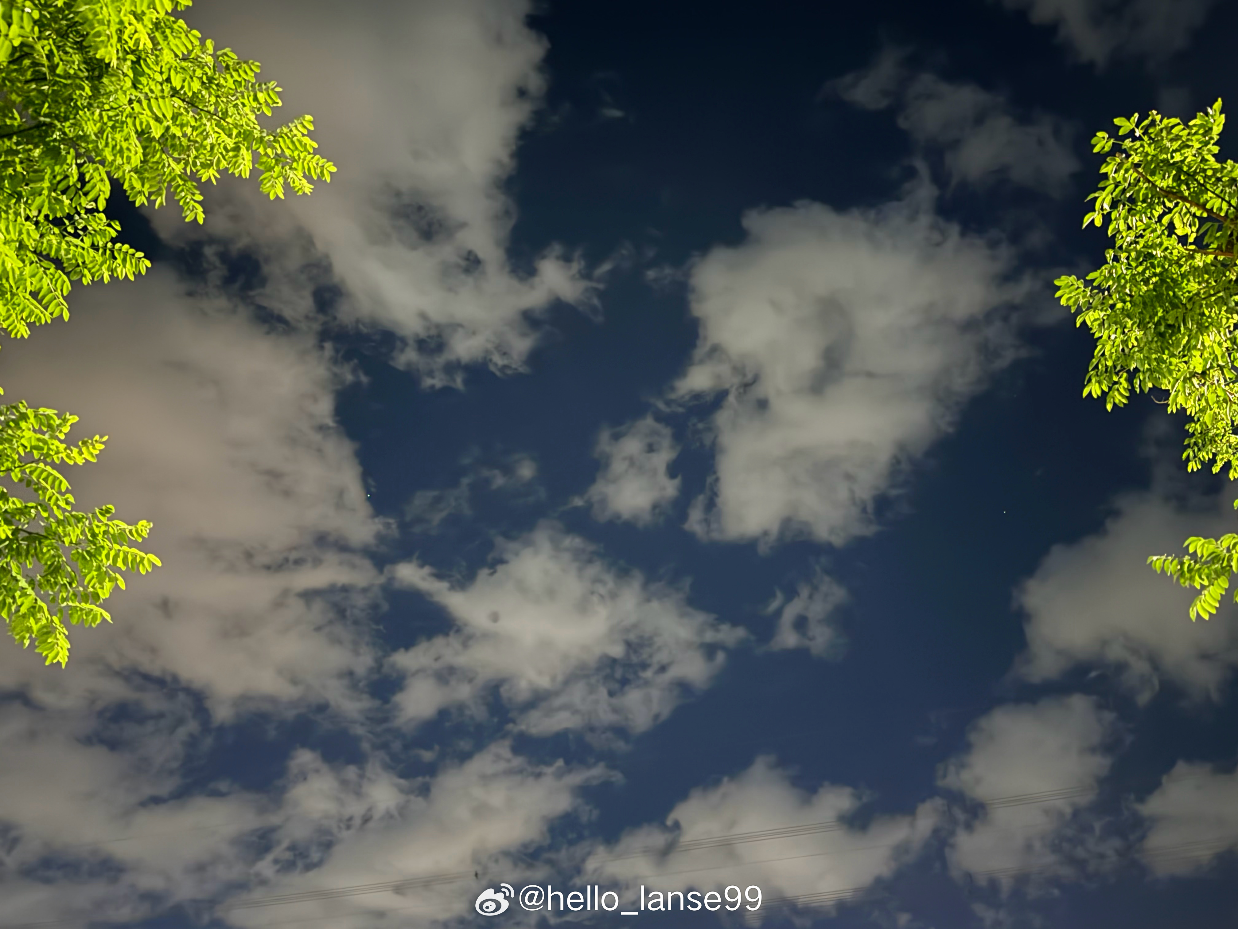 可以预见，明天天气不错 ​​​