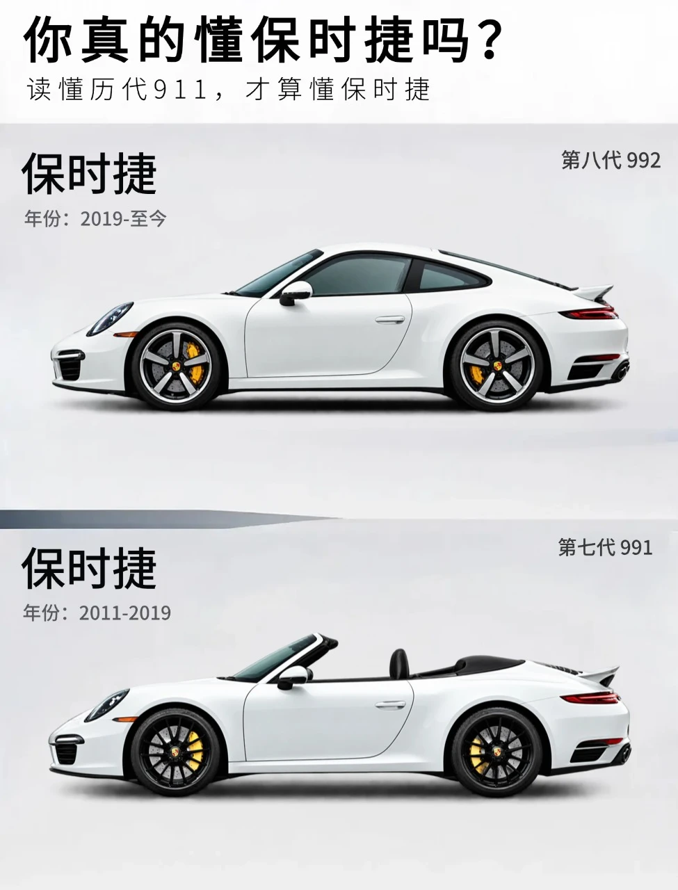 谁能拒绝代代封神的保时捷911😭
