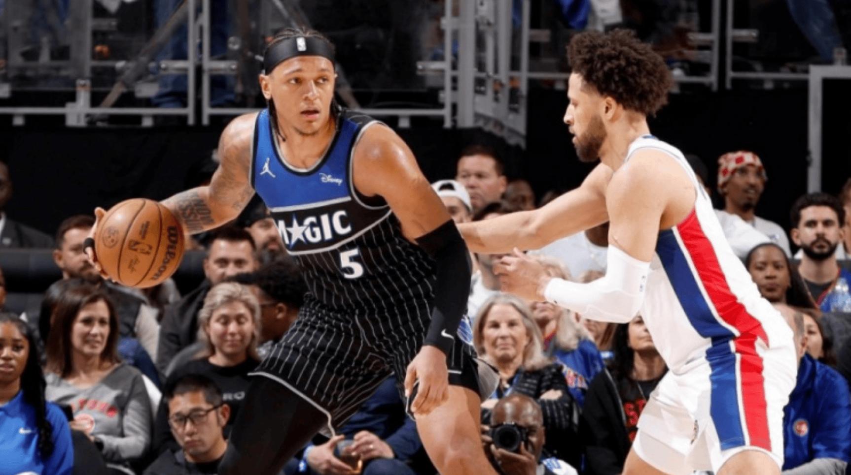 北京时间4月28日G4，魔术94-88险胜，大比分3-1拿到赛点，距黑...