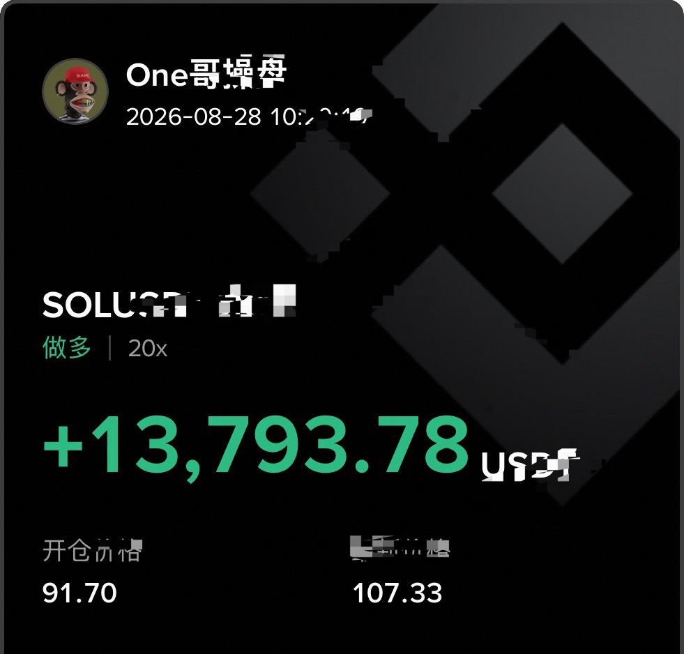 [超话]  sol还是比较给力的，91-92做多sol，美滋滋。 （分...