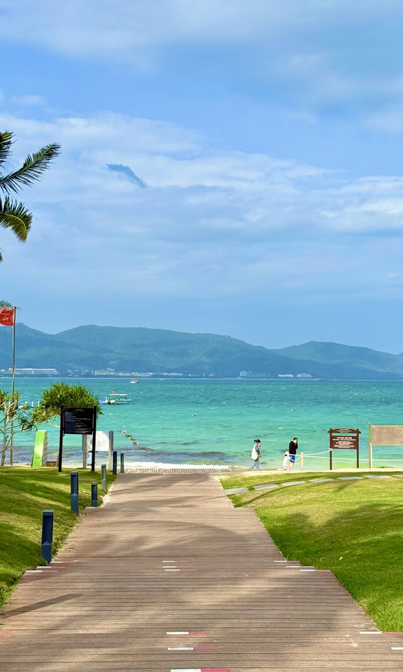 成功跟风一次！！！三亚无人玻璃海🌊