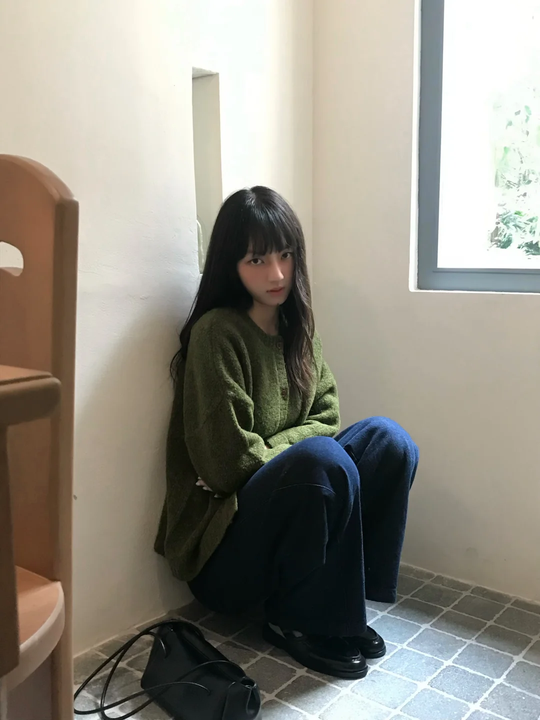 绿毛衣