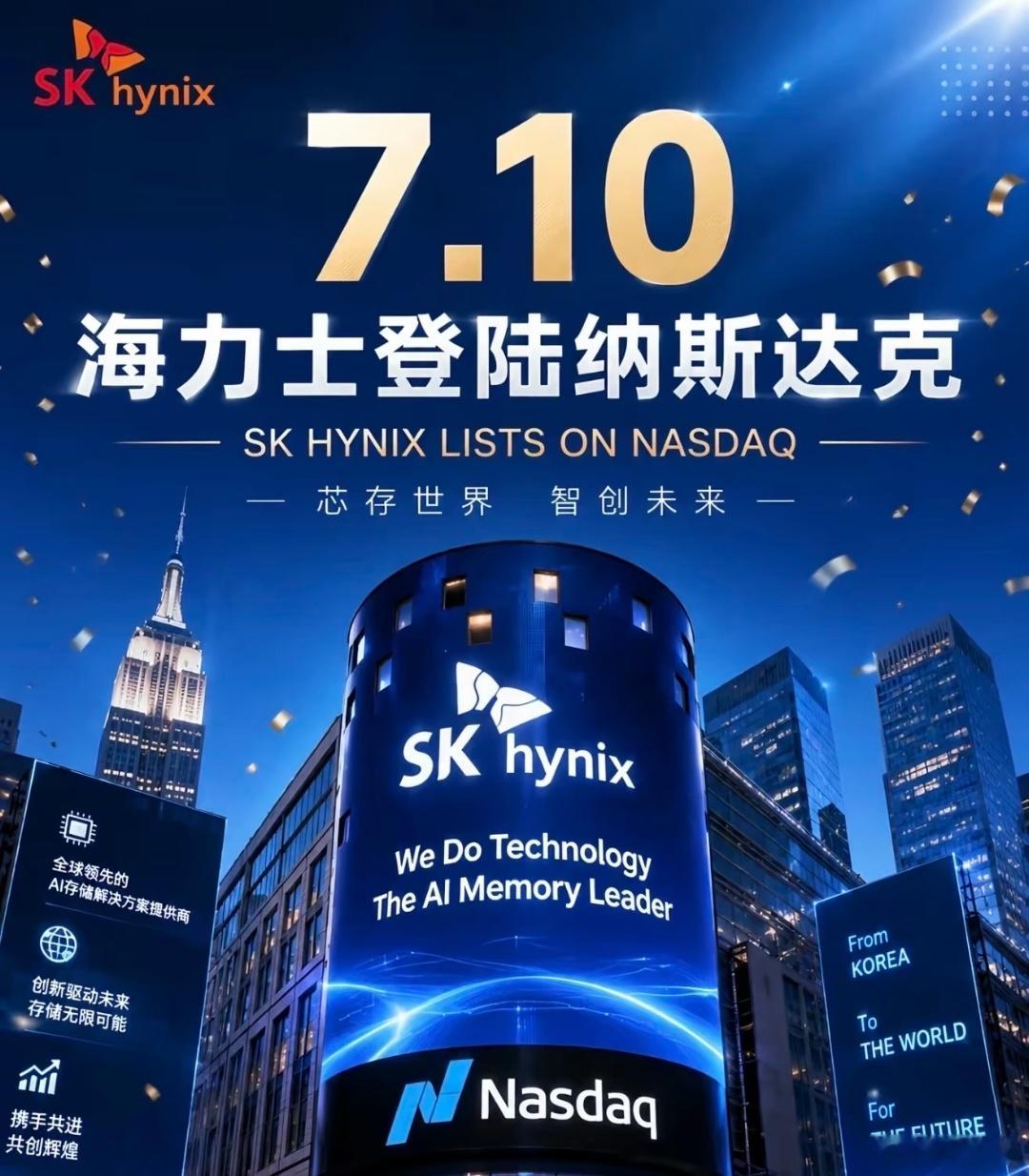 AI存储、数码潮玩、AI隐私干货一次看懂一、SK海力士纳斯达克上市，拿...