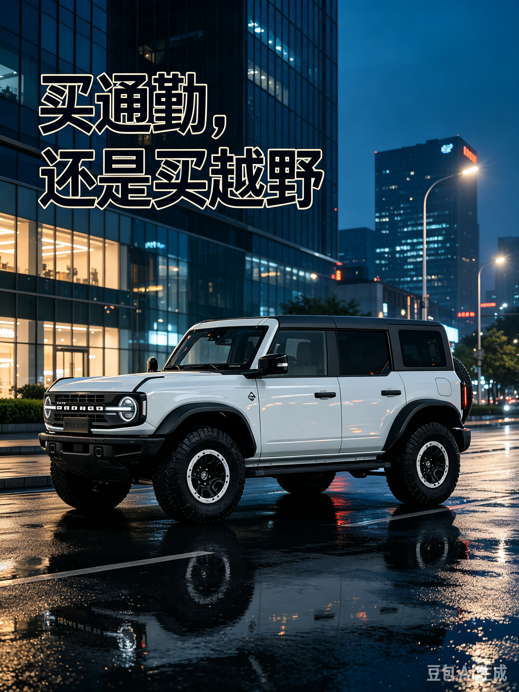 福特烈马的预算主要换来硬派越野造型、四驱结构与通过能力，但这部分价值通常要以城市通勤的静谧性、油耗和停车灵活性为代价。高版本的悬架、轮胎、差速锁等更偏向越野场景，日常是否值得，建议按真实越野频率判断，不要只被配置堆叠吸引。【来自懂车帝车友圈】