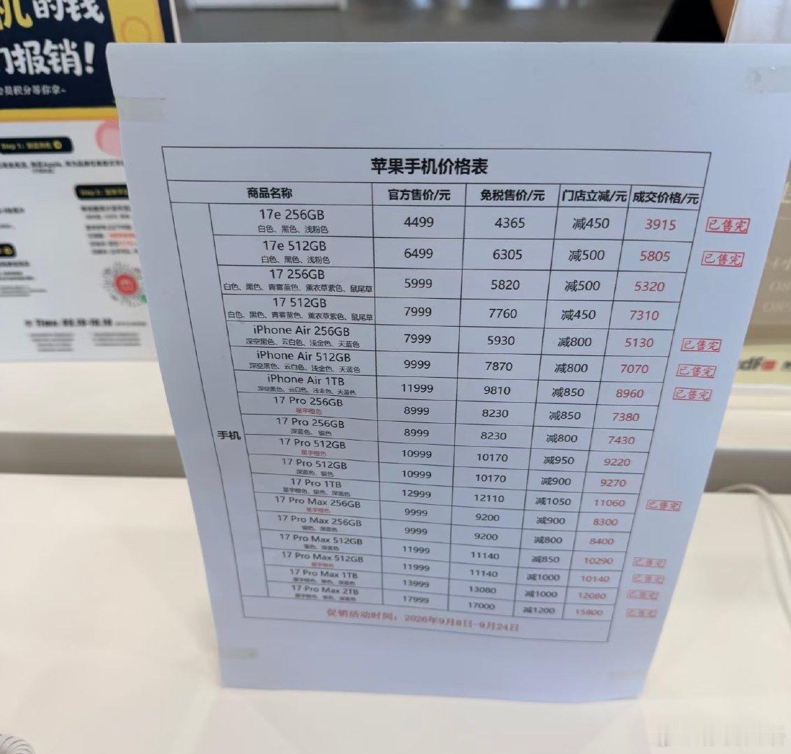 #你们经常换手机的人嘴真严#看到这个表格了吗，手机全系列以及价格，你们经常换手机的人嘴真严。 ​