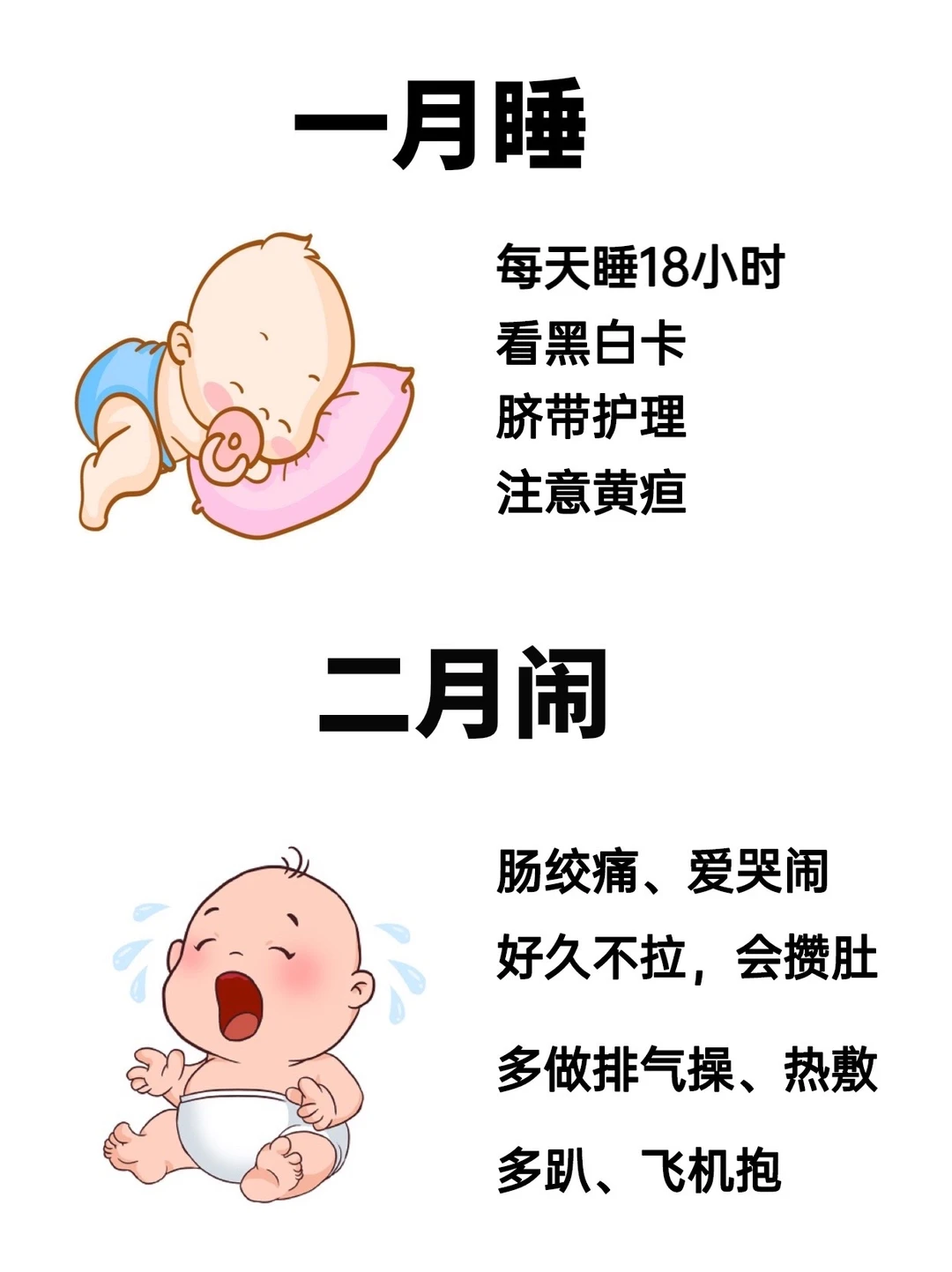 0-12月龄宝宝生长发育规律及早教计划！