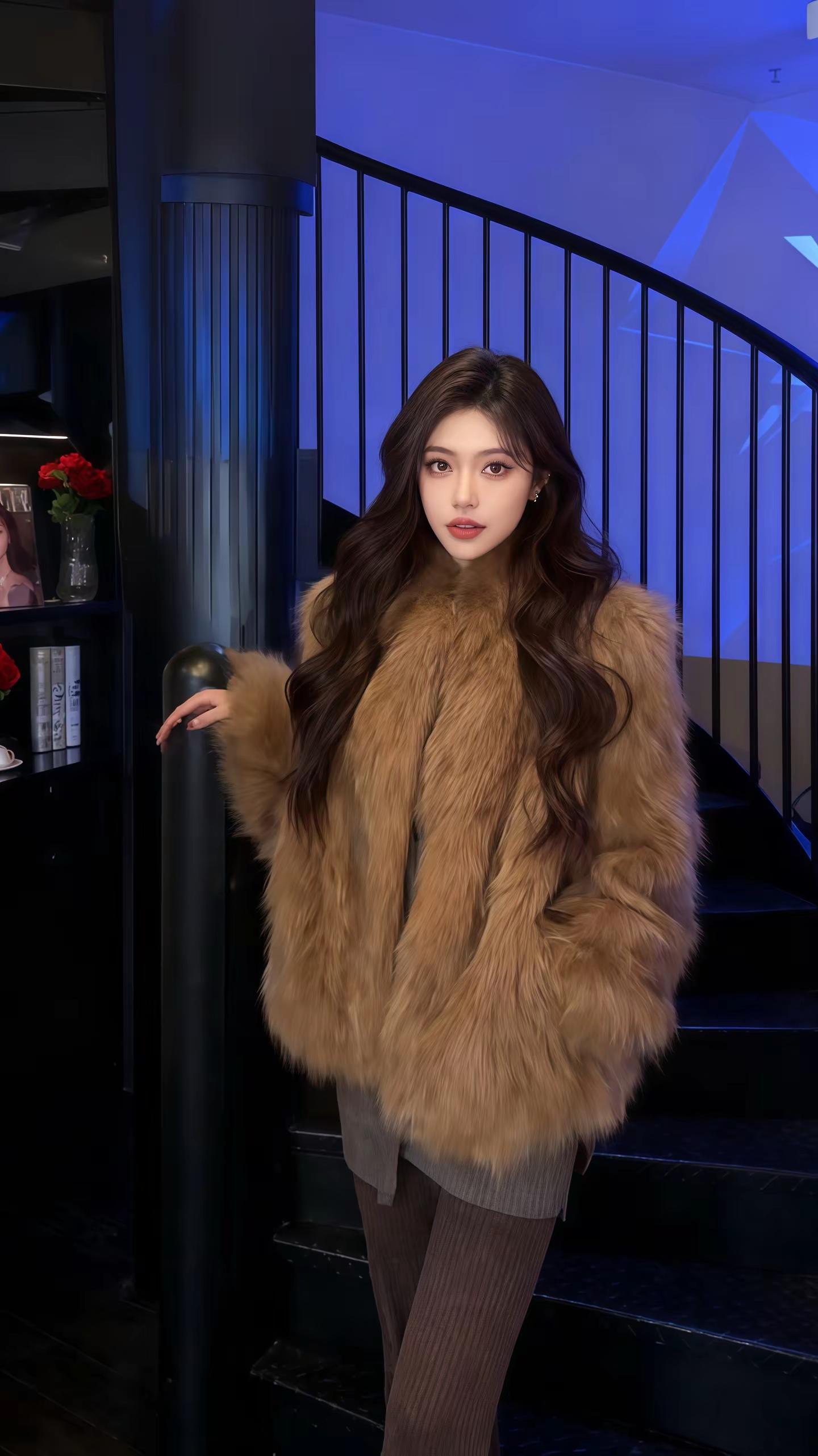 <p>名媛气质 皮草穿搭 高级穿搭 皮草控 名媛风 <!--{img...