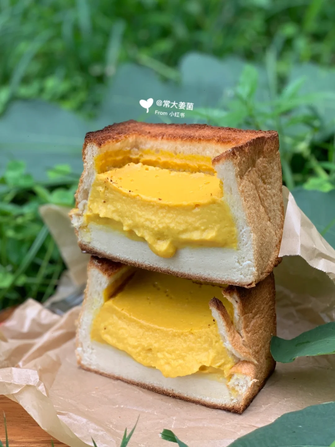 流心芒果巴斯克吐司🥭好吃不止亿点点！