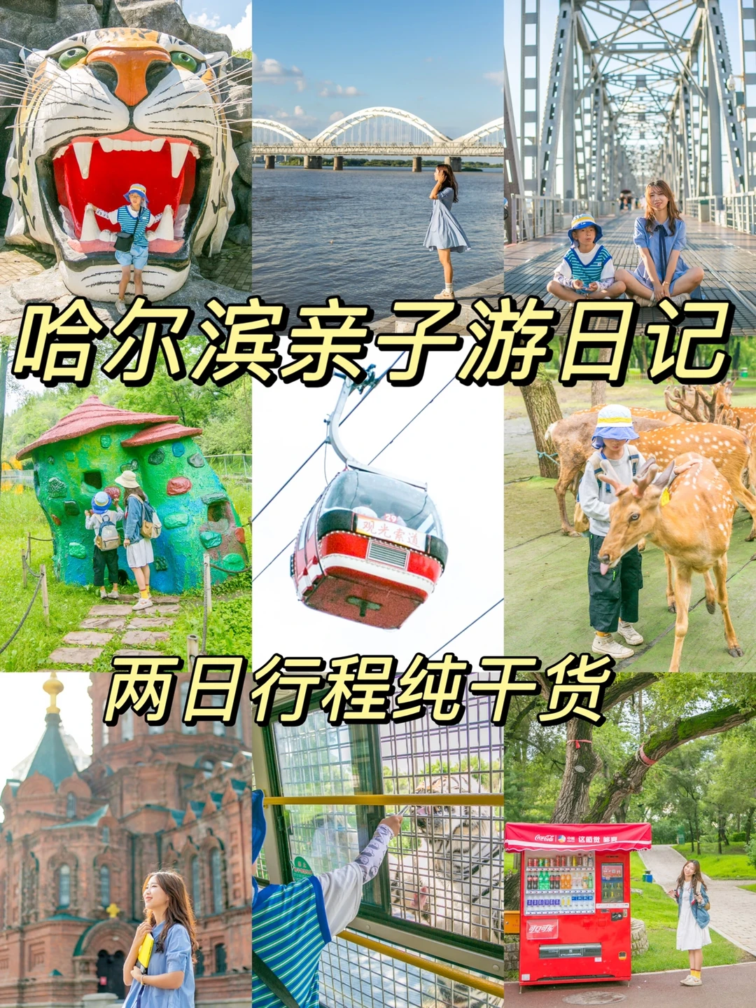 夏天去哈尔滨❓转机2日游❗️亲子行保姆级攻略