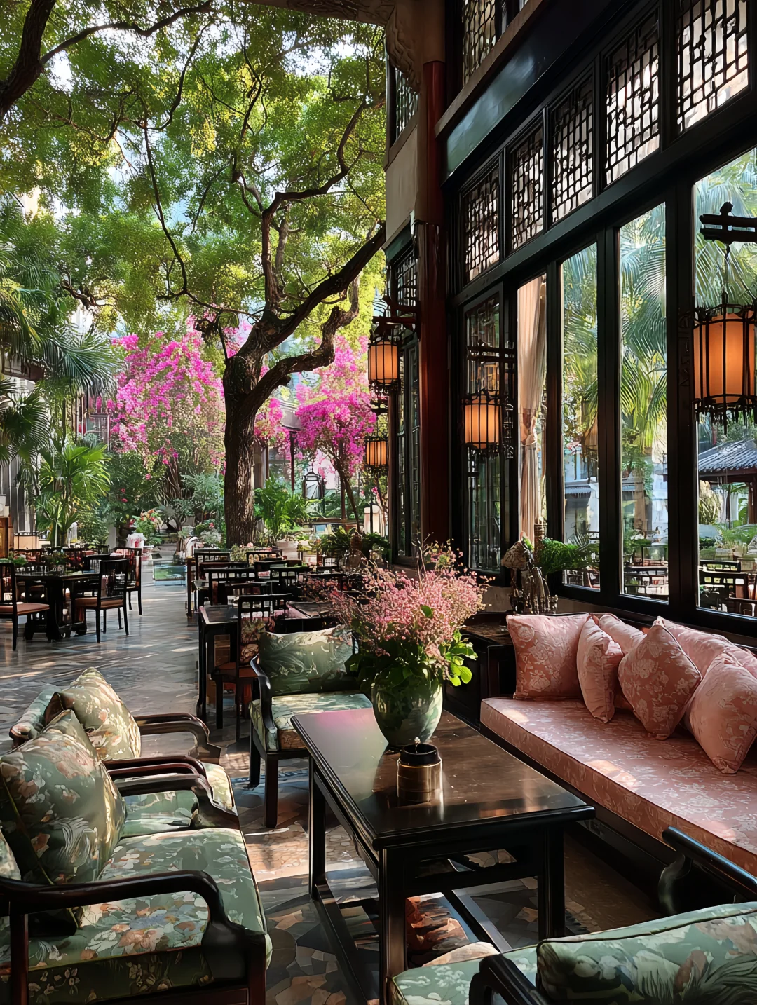 午后茶歇·春之花影是一万次的春和景明~