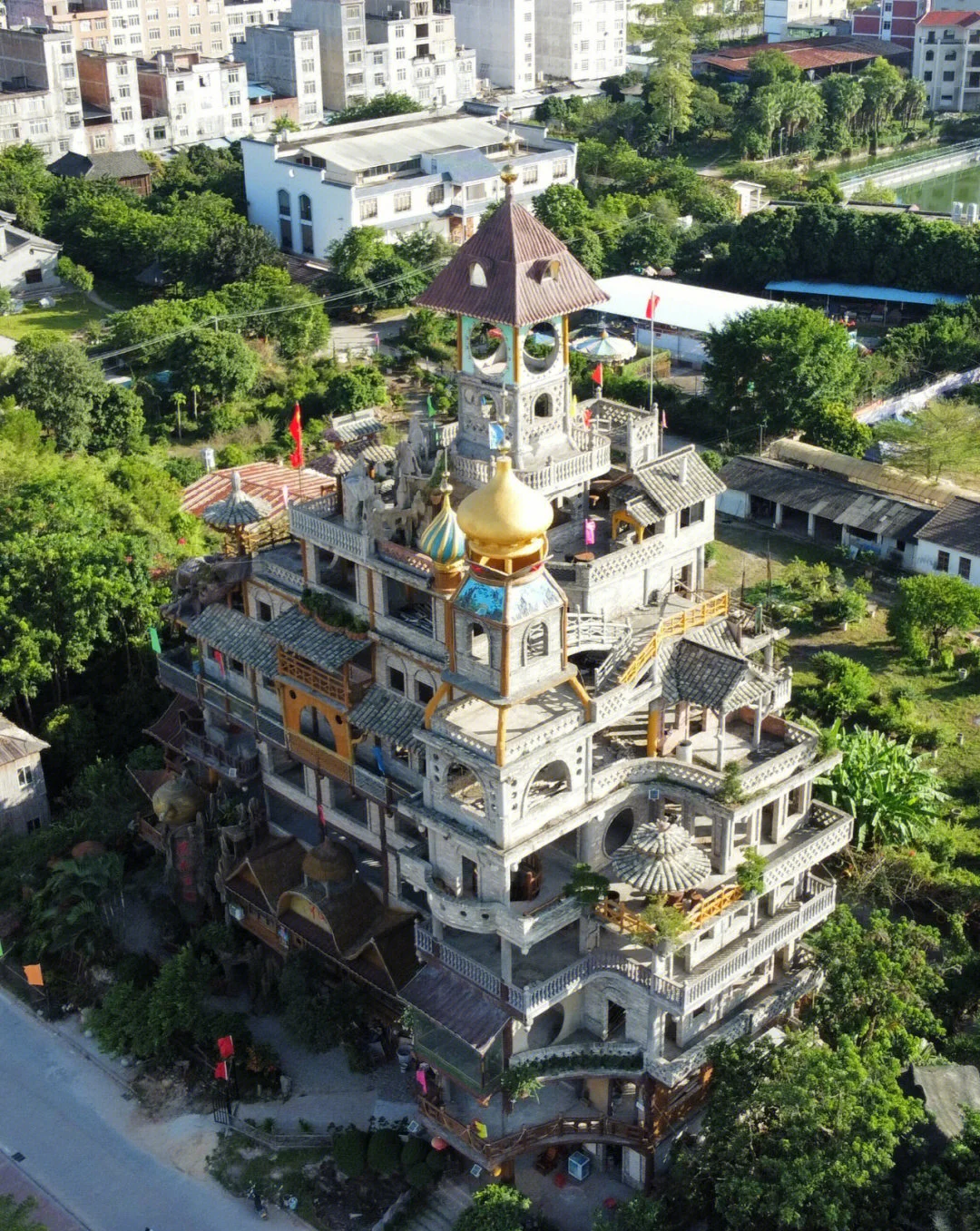 广西农民的建筑梦